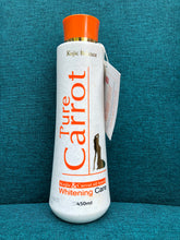 PURE CARROT KOJIC & CARROT OIL BASED WHITENING BODY LOTION - Afro Body Glow